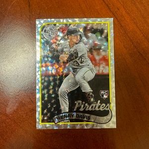 Henry Davis Silver prizim rookie card